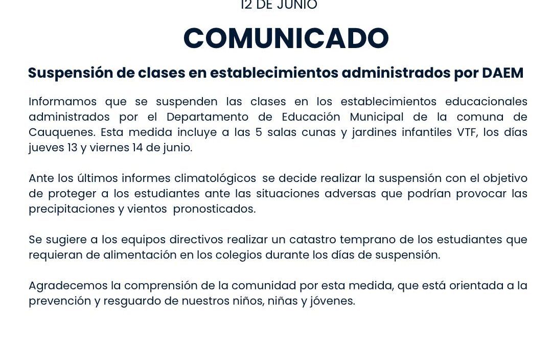 COMUNICADO LIPAC